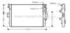 AVA QUALITY COOLING IV2043 Radiator, engine cooling